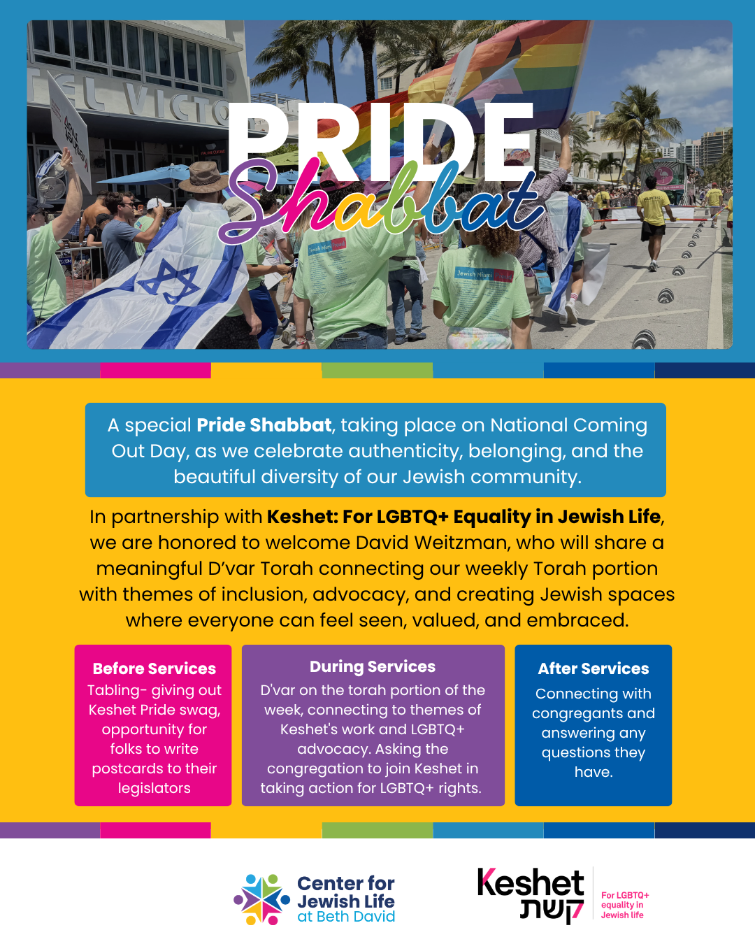 Pride Shabbat