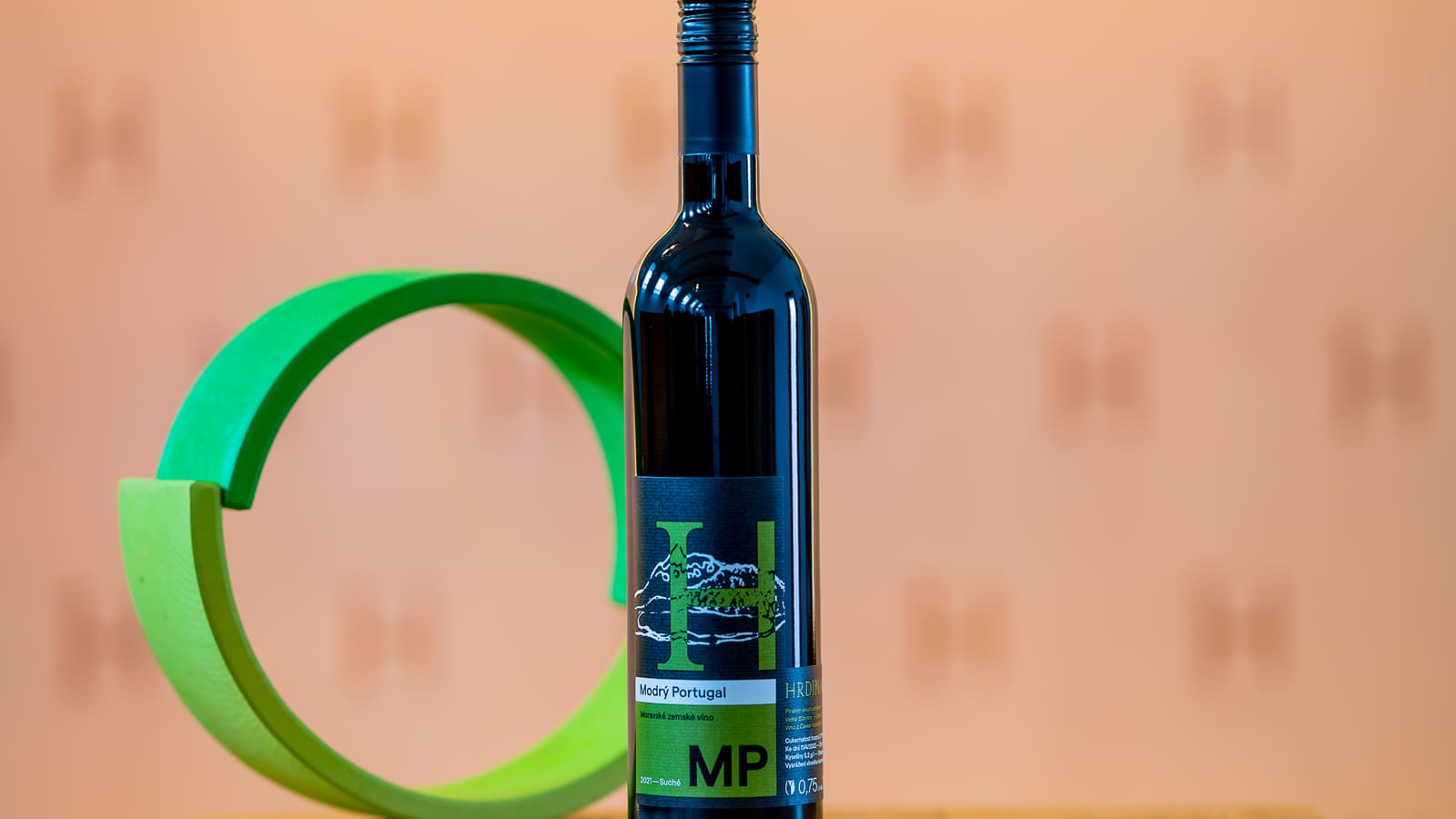 Modrý Portugal 2023, suché, červené víno