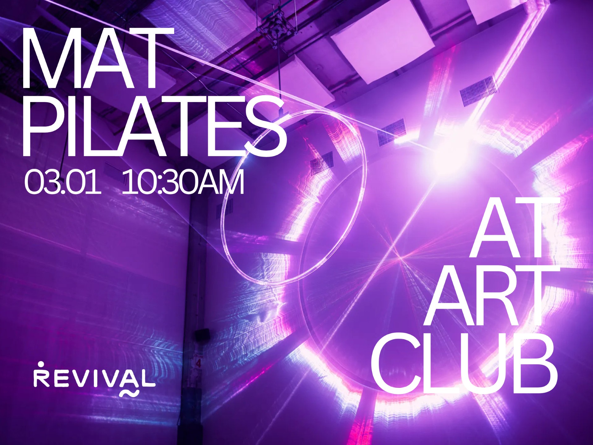 Mat Pilates in Art Club