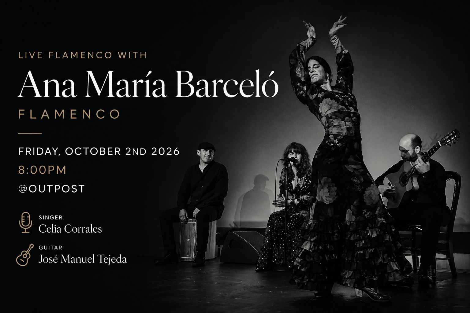 Live Flamenco with Ana María Barceló