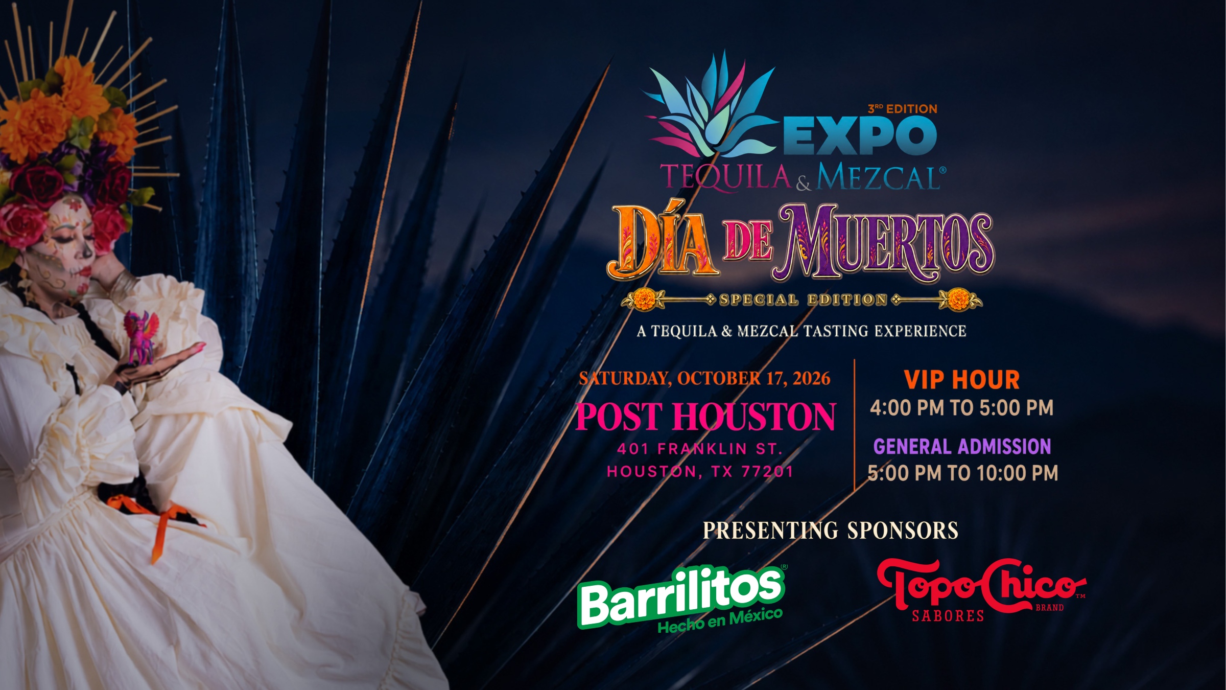 Expo Tequila & Mezcal Houston - Día de Muertos Edition 2026