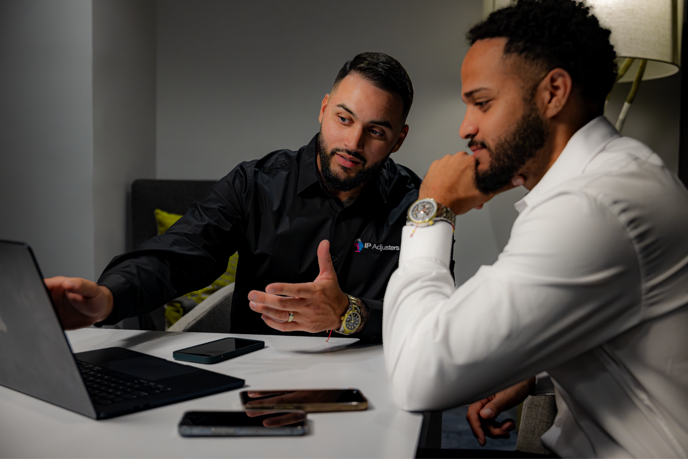 Consultation with a client