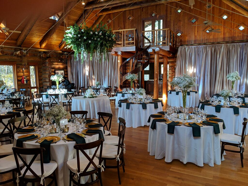 Inside of the Fontanel wedding venue