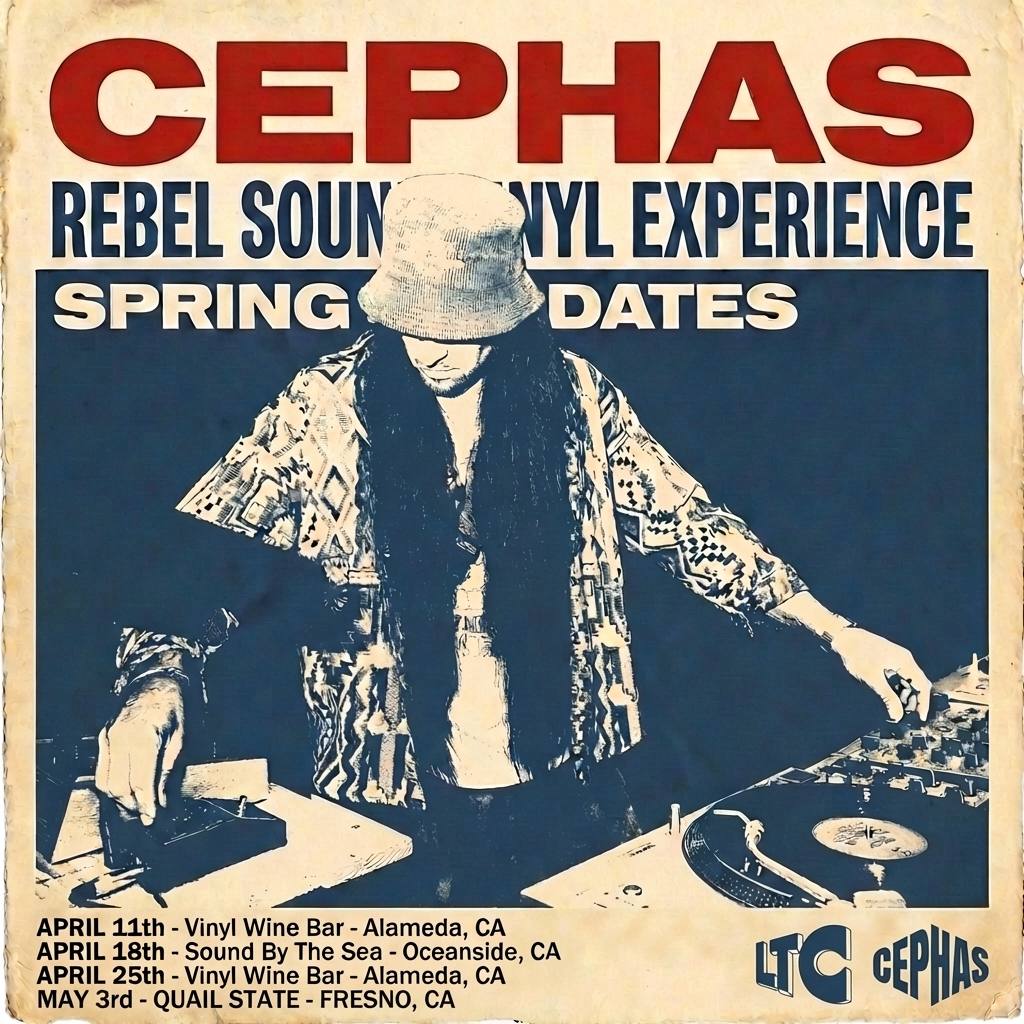 Rebel Sound Vinyl Experience with Cephas and DJ Mr. Leonard