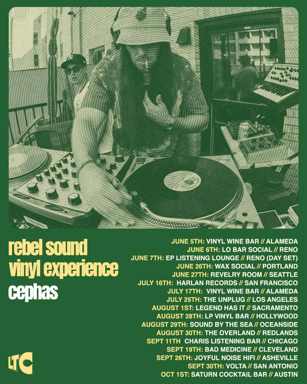 Rebel Sound Vinyl Experience with Cephas and DJ Mr. Leonard