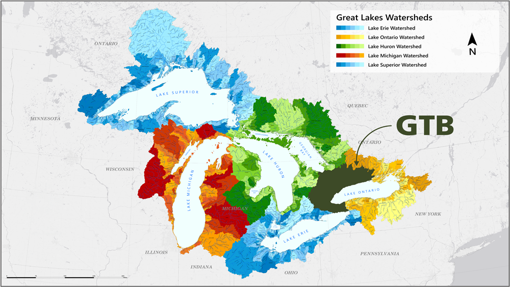 GTB in Great Lakes Basin