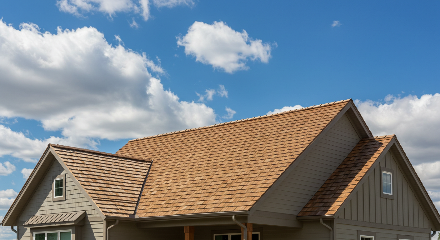 Close-up of asphalt shingles with thermal sealant on a Maricopa roof