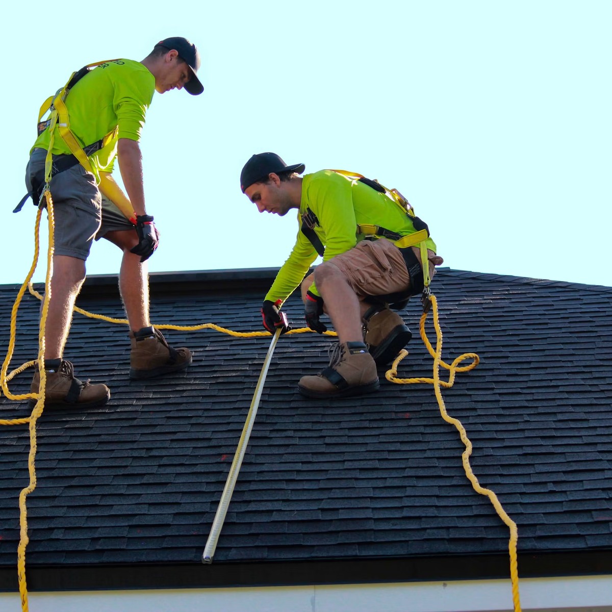 Commercial roofing near me inspection at a Queen Creek property