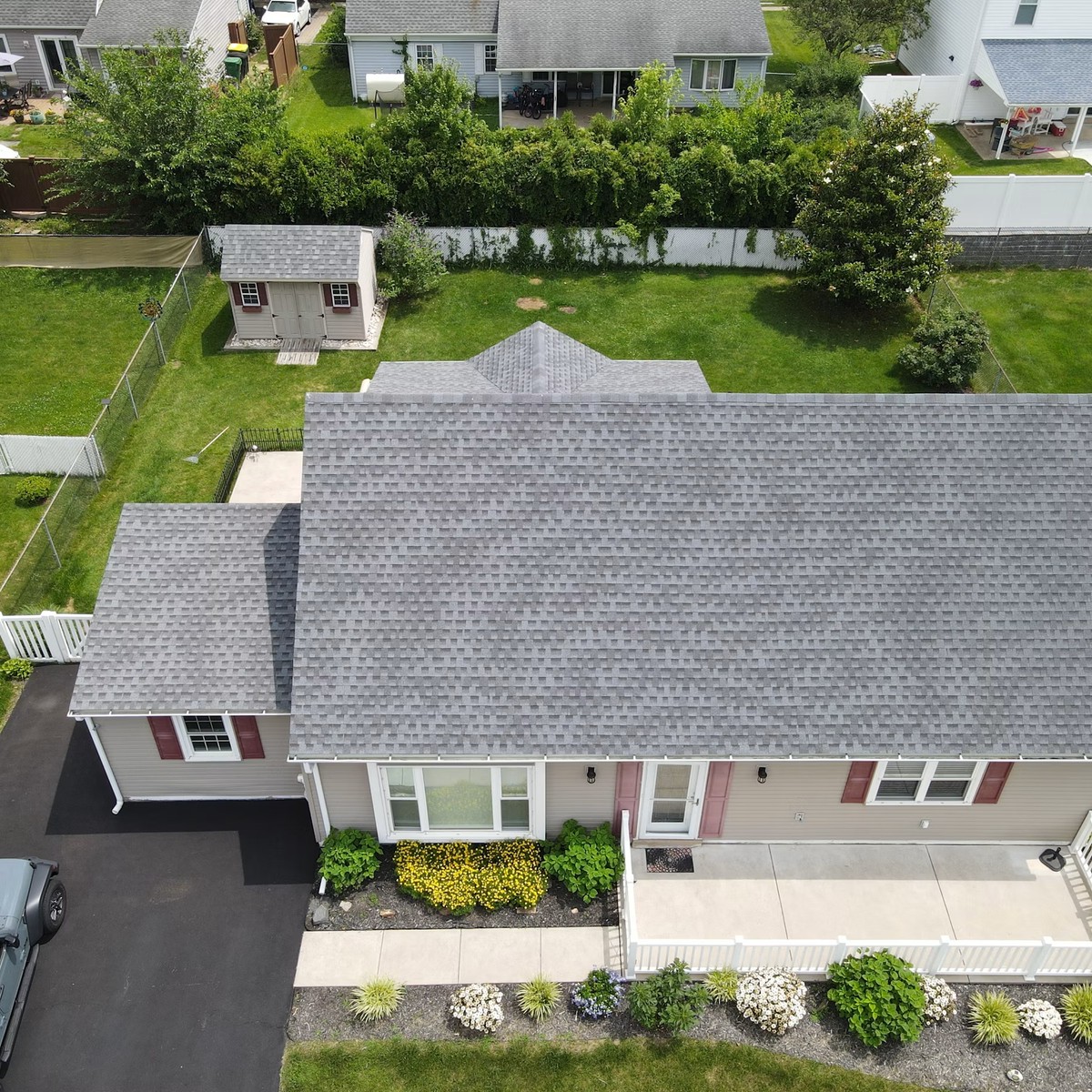 Roof replacement near me inspection at a Gilbert property