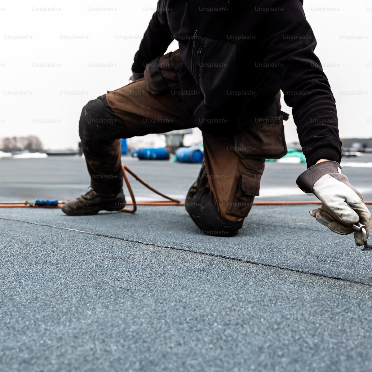 Commercial roofing near me inspection at a Tempe property