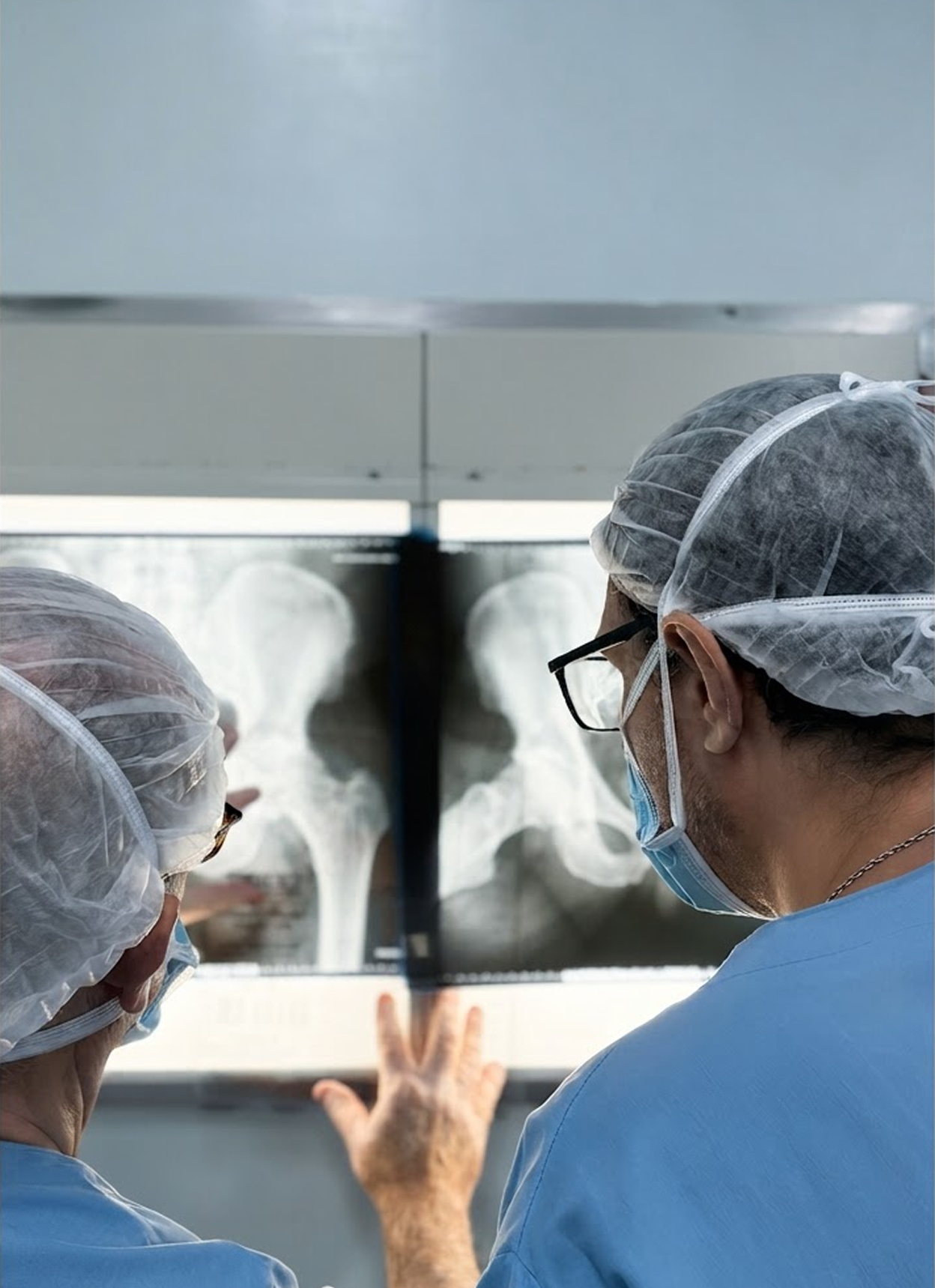 Fotografía de paciente haciendo kinesiología