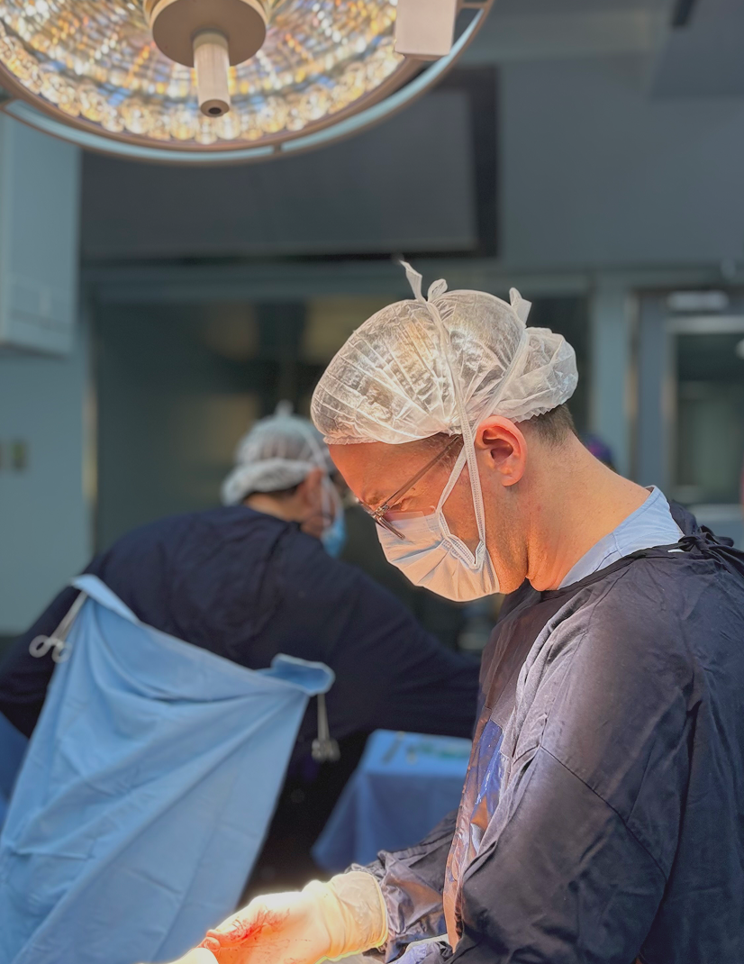 Fotografía de paciente haciendo kinesiología