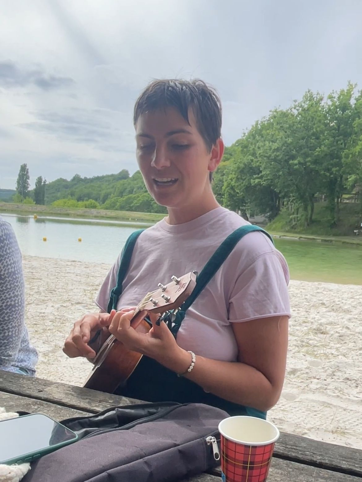 A swim and a song
