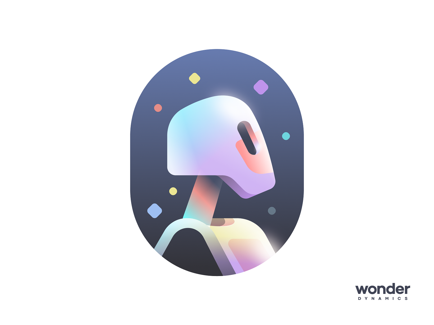 Brand identity system with logo, color, and typography