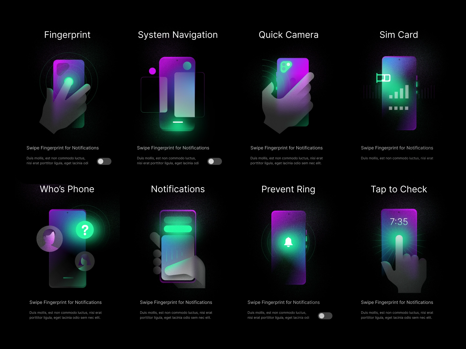 3D illustration with premium depth and product integration