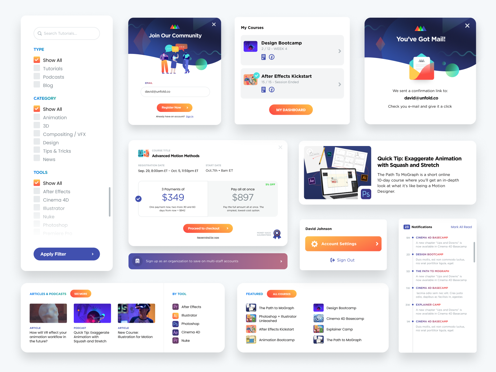 Brand guidelines and identity documentation showing the kind of systematic design delivery a growing business needs