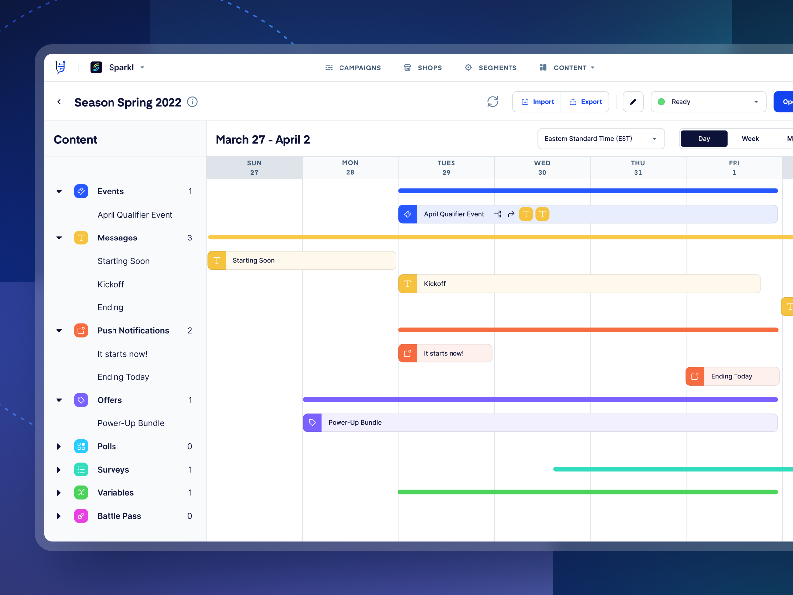 Product design example showing a polished UI component in a real product context