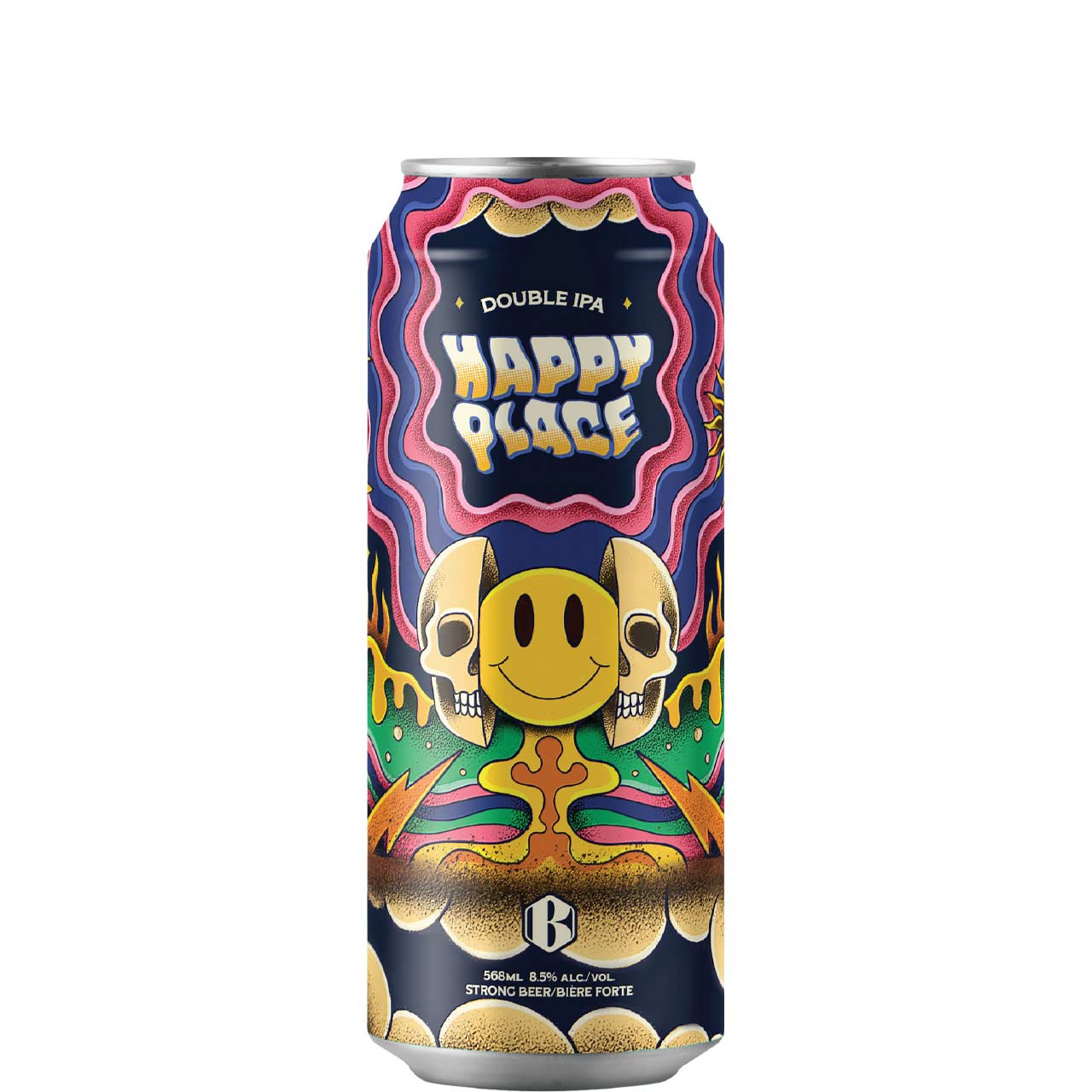 Burnside Happy Place Double IPA 568ml Can
