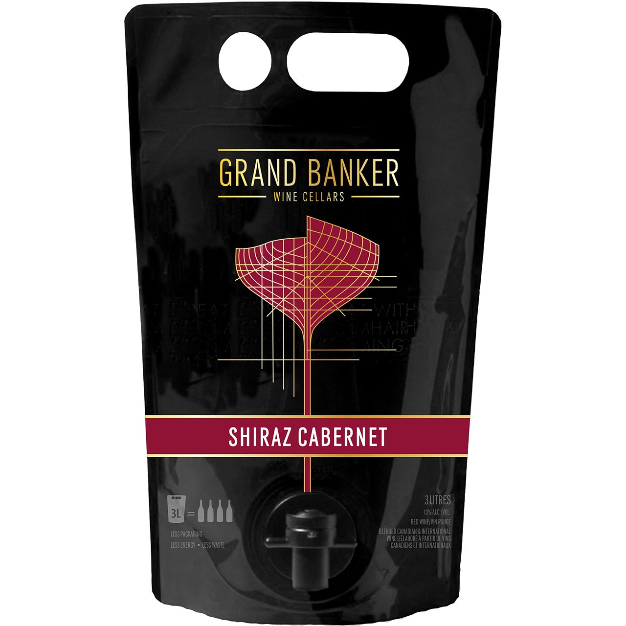 Grand Banker Shiraz Cabernet 3L