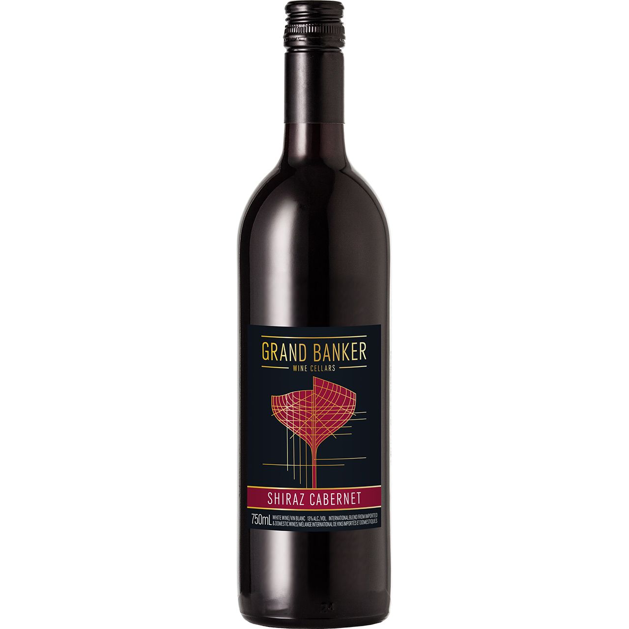 Grand Banker Shiraz Cabernet 750ml