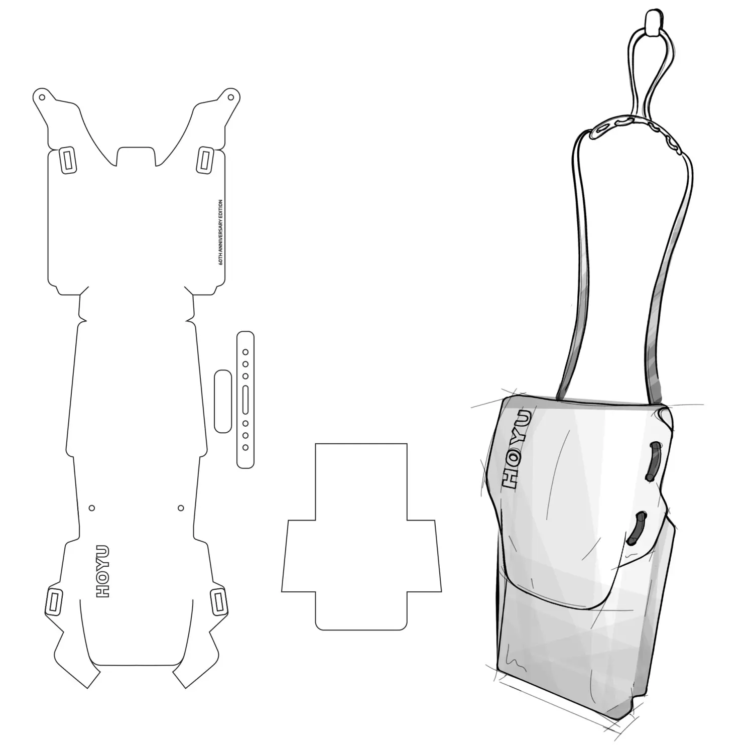 Hoyu bags by Treehouse Design Lab 