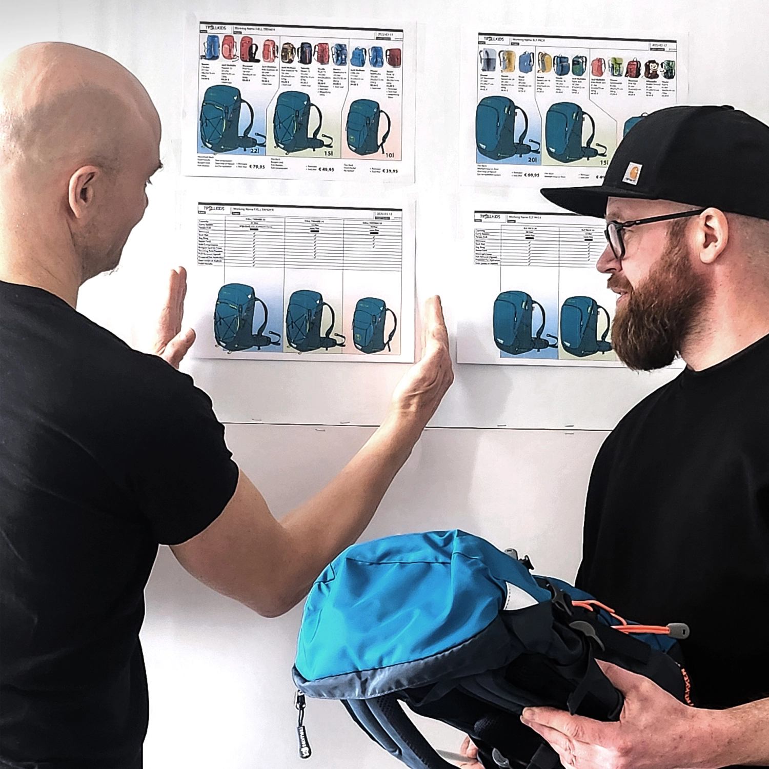 Man makes bags by  Treehouse Design Lab 