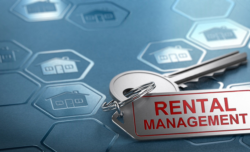 look for a rental management company with good ratings