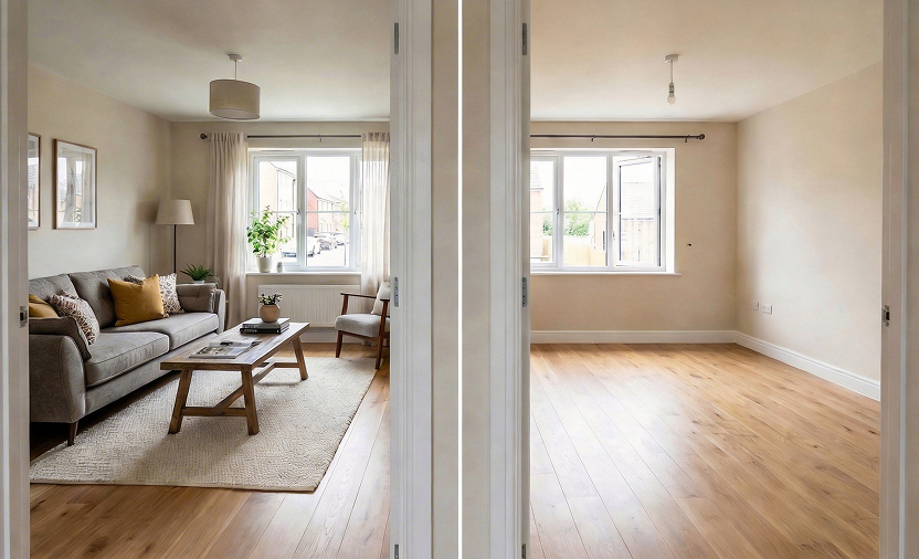 Furnished vs unfurnished property