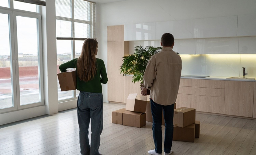 moving into unfurnished property