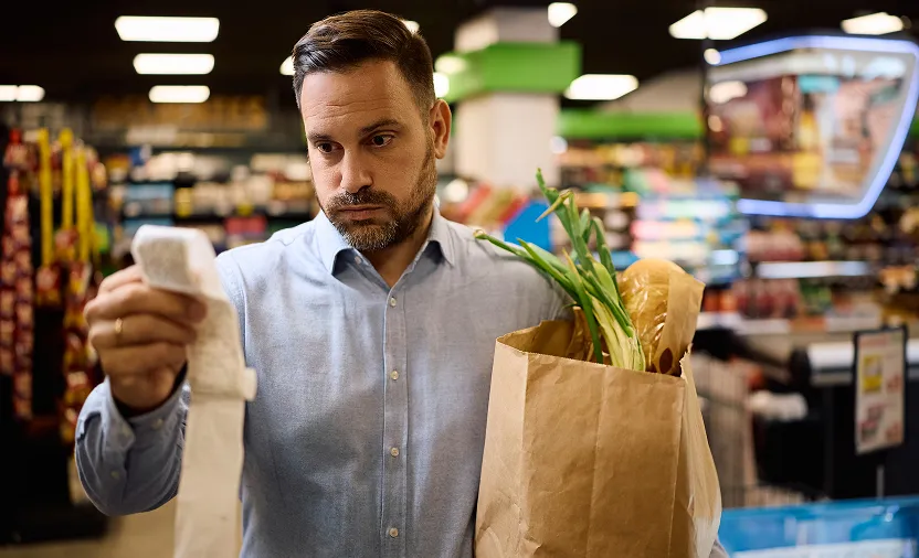 grocery and food bills