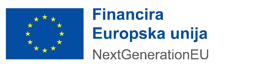 Amblem Europske unije - Financira Europska unija, NextGenerationEU