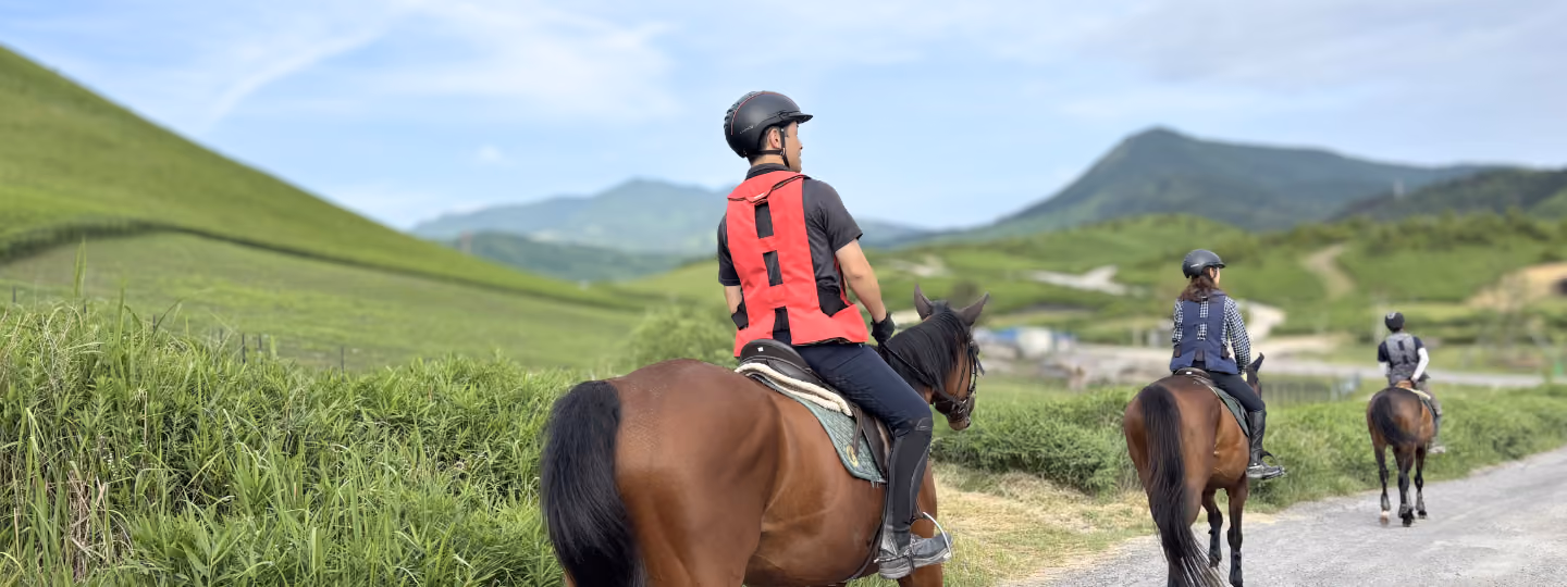 乗馬クラブクレイン湯布院の外乗