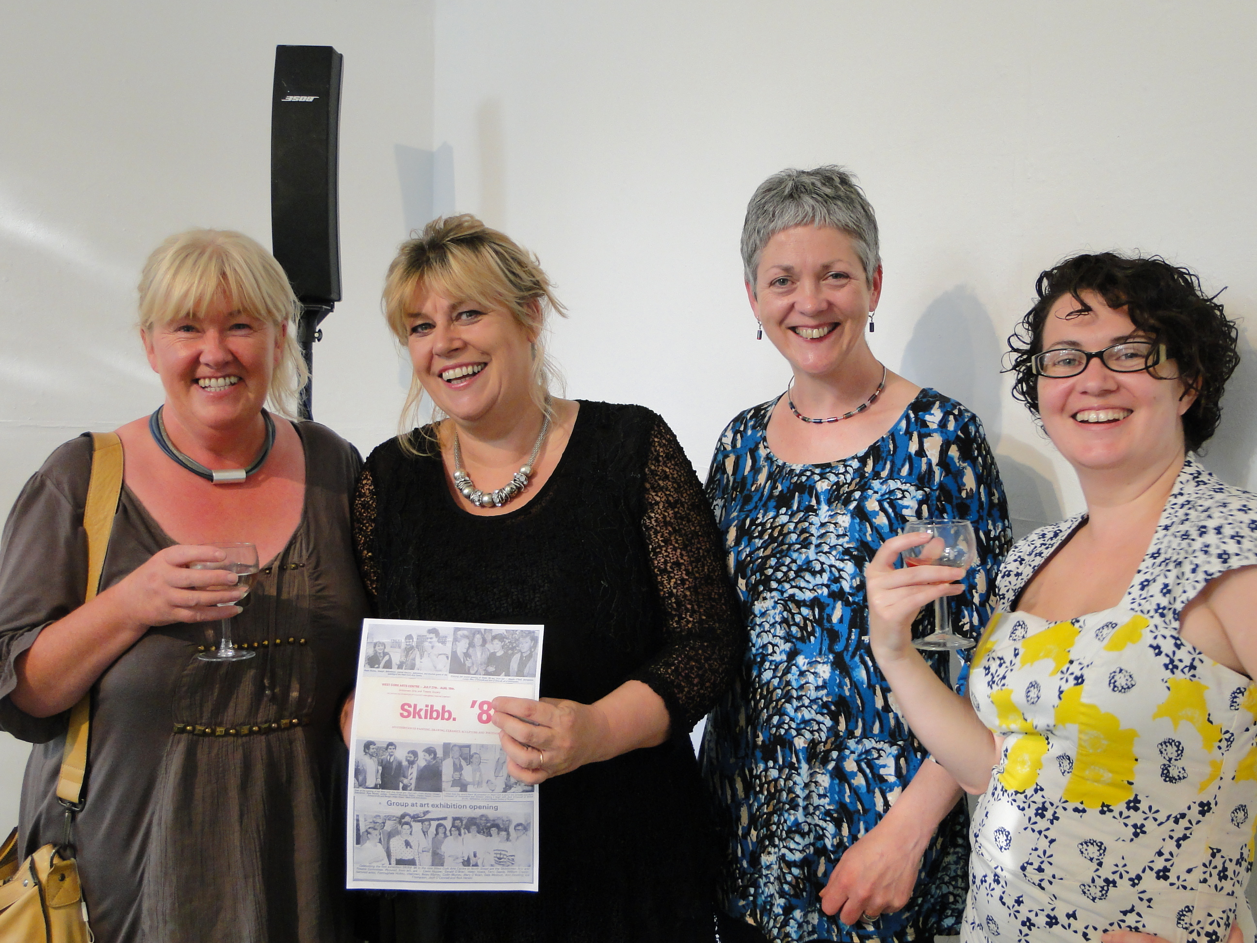 Members Exhibition opening at Uillinn West Cork Arts Centre, 2014
