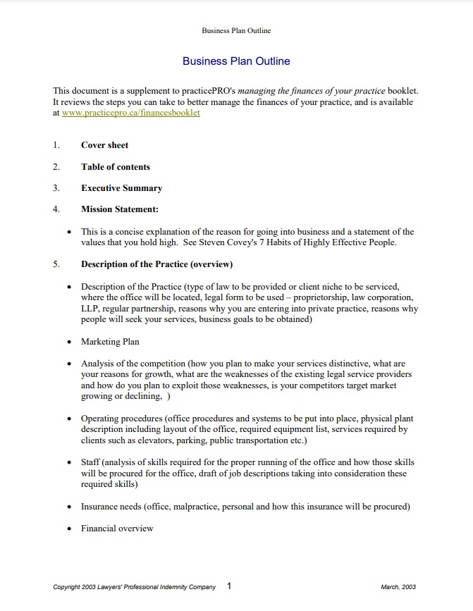 How to Create a Law Firm Business Plan [Template + Examples]