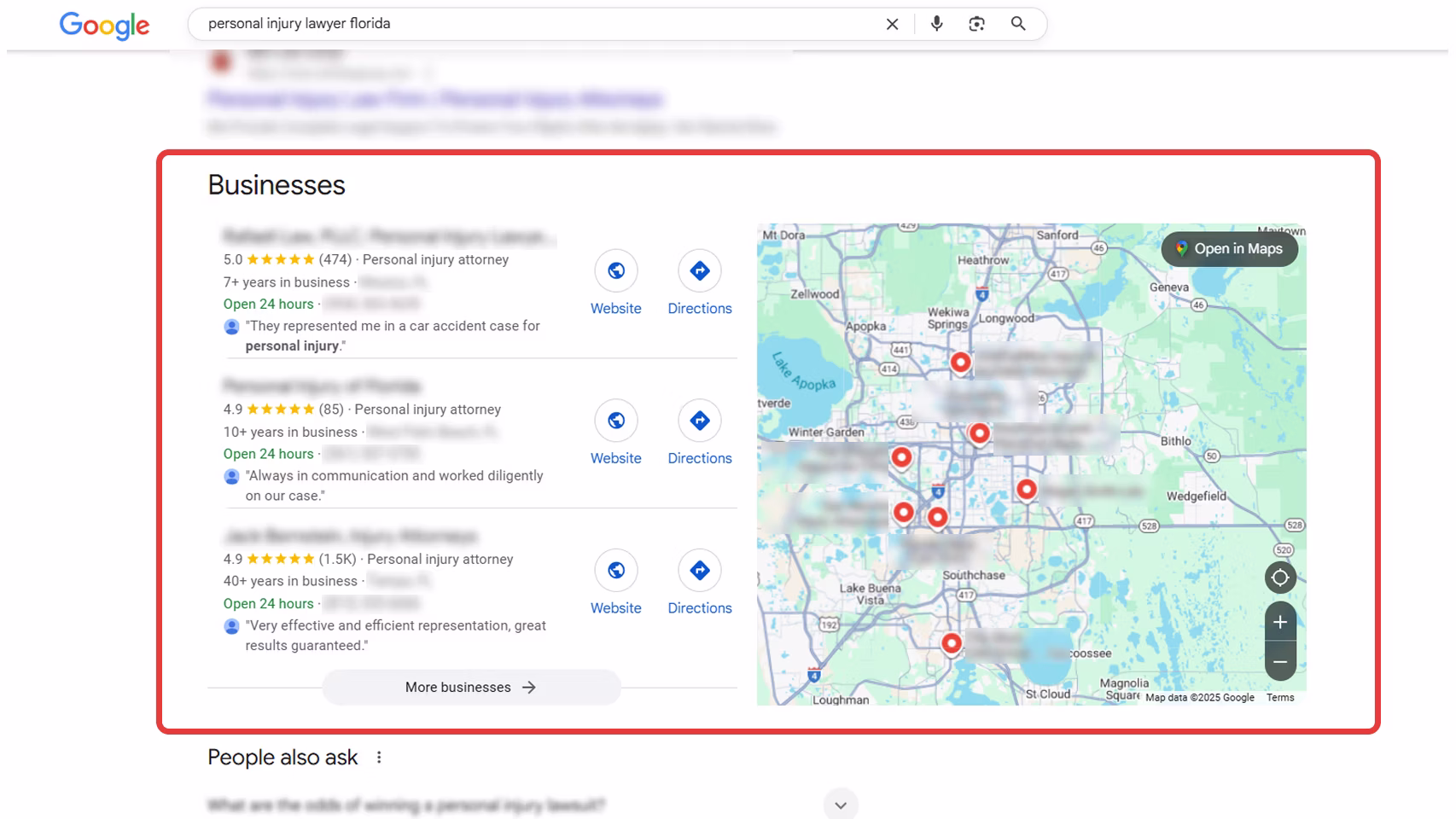 Google local SEO