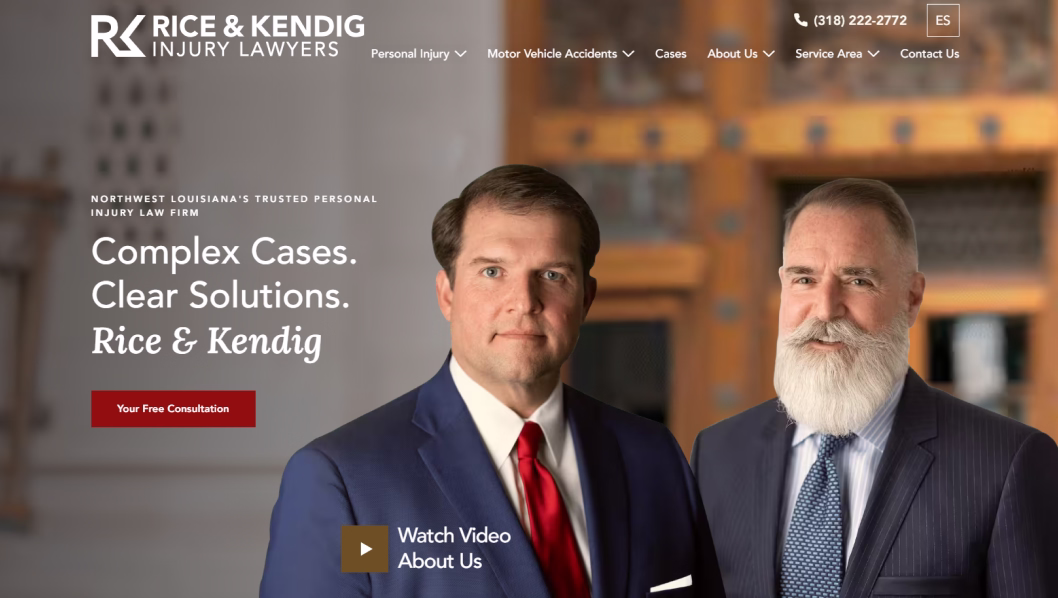 Website after
