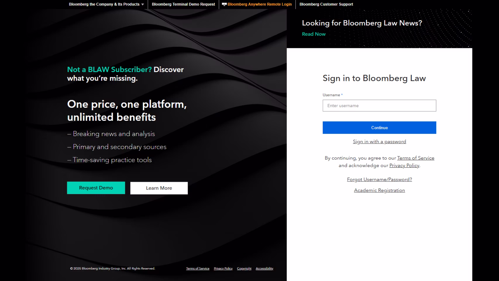 Bloomberg Law