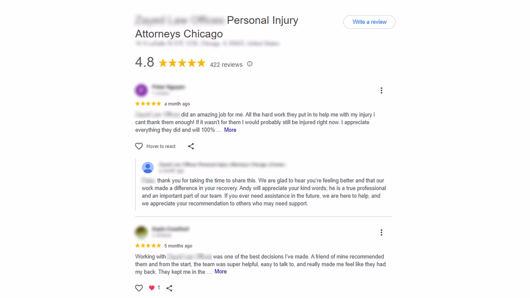 Google Reviews