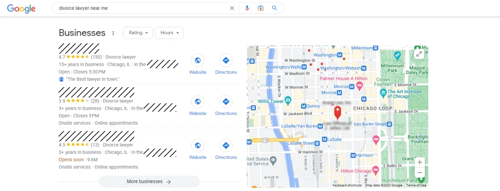 Google local 3-pack