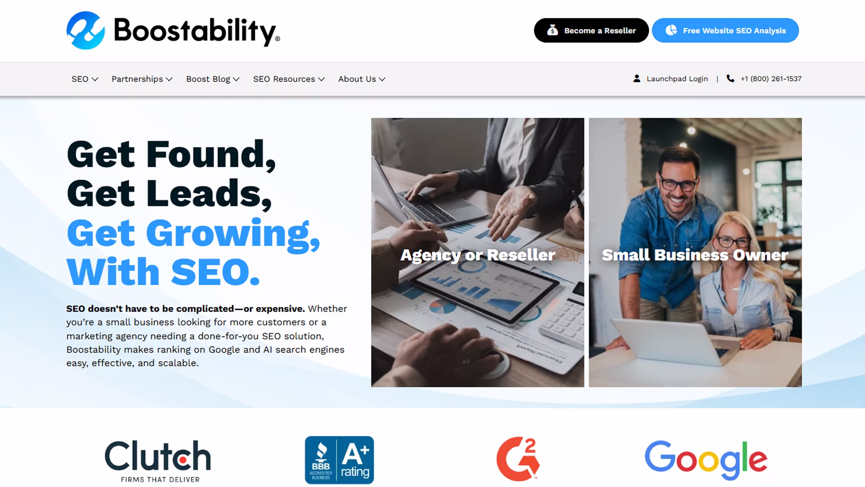 Boostability