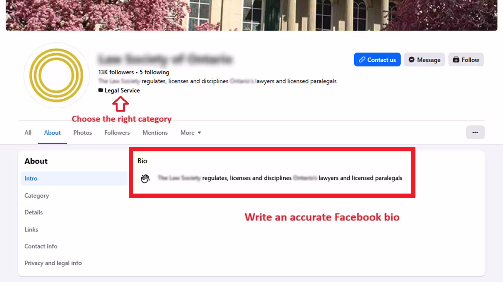 Optimization Tips for Facebook
