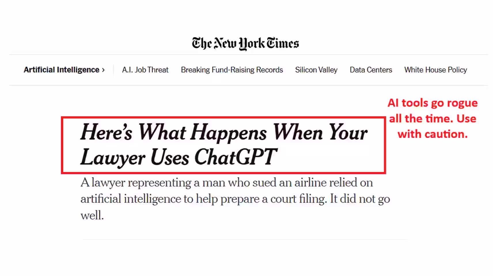 nyt ai tools