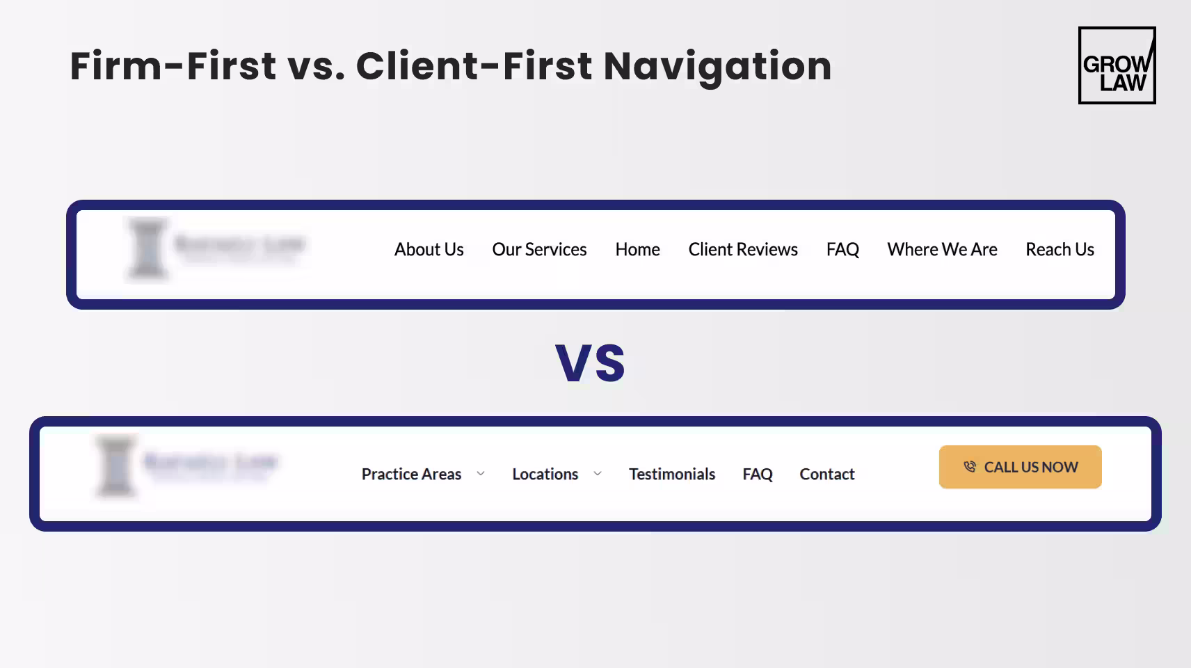 Firm-First vs. Client-First Navigation