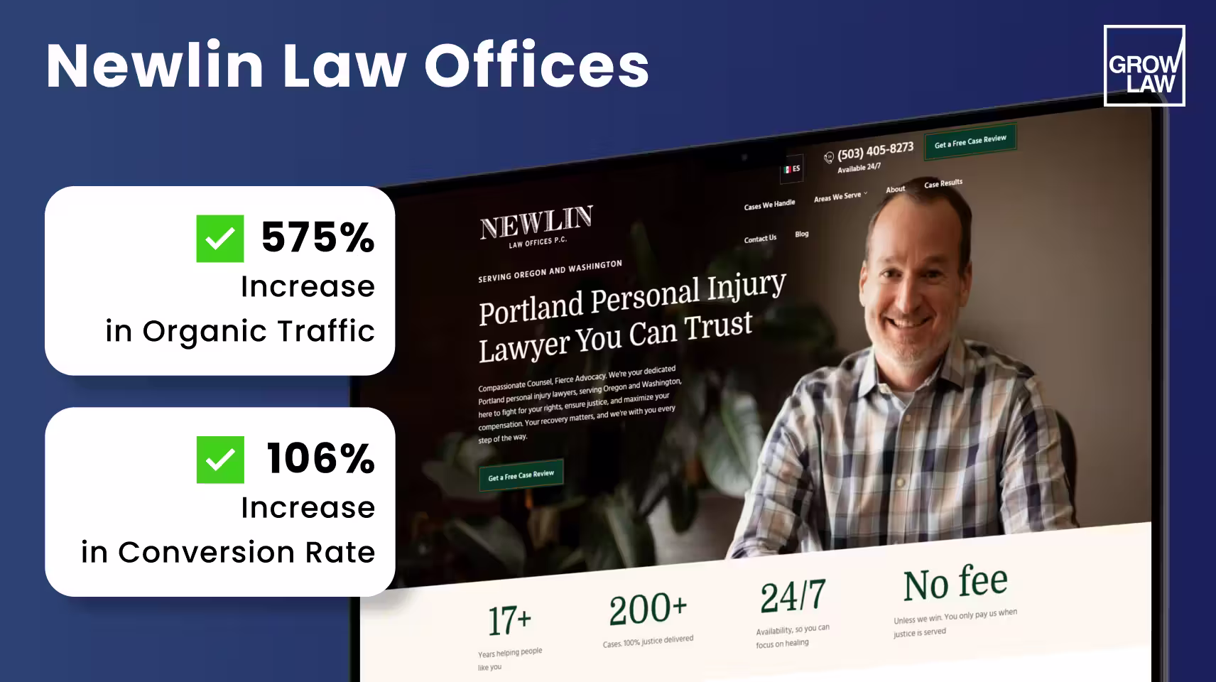 Newlin Law Offices results