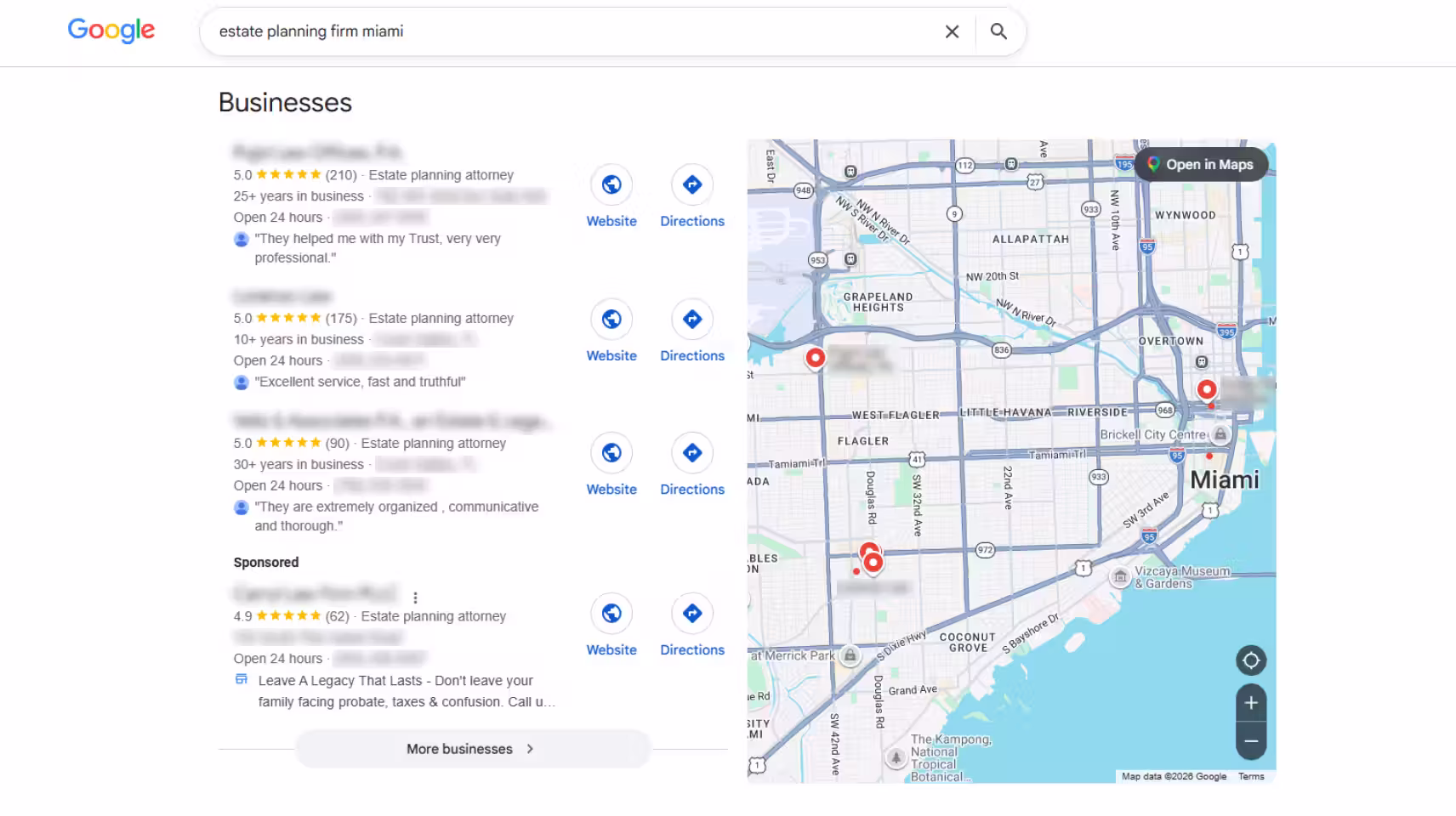 Google local pack