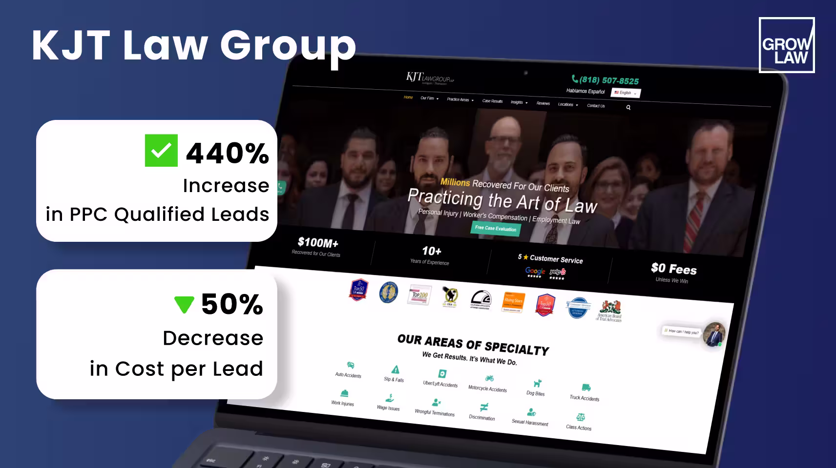 KJT Law Group results