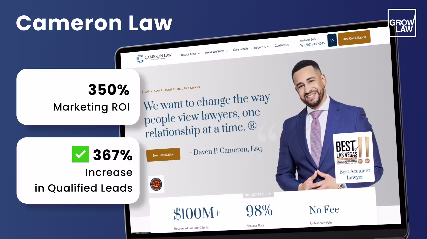 Cameron Law results