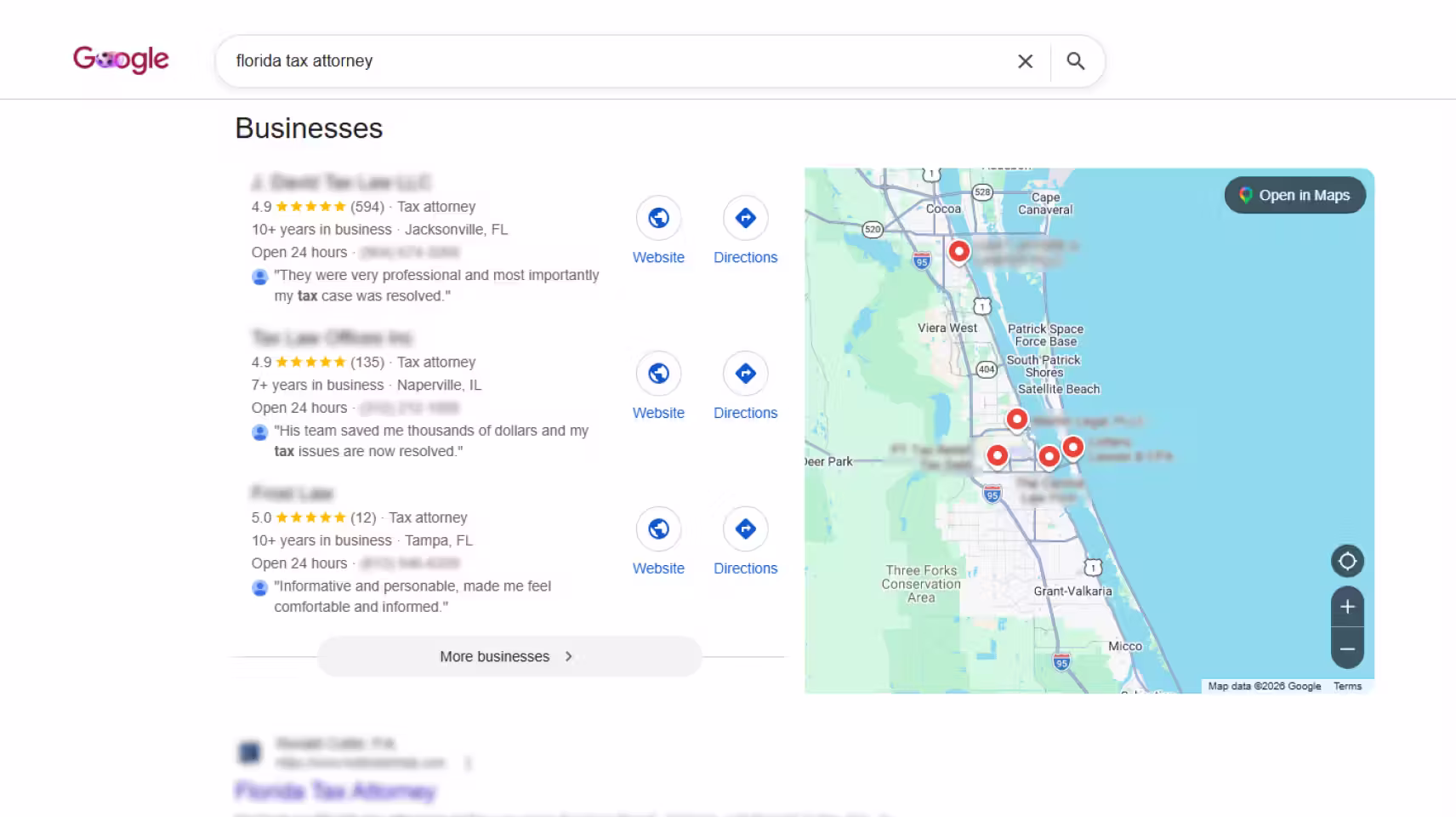 Local SEO for tax lawyers