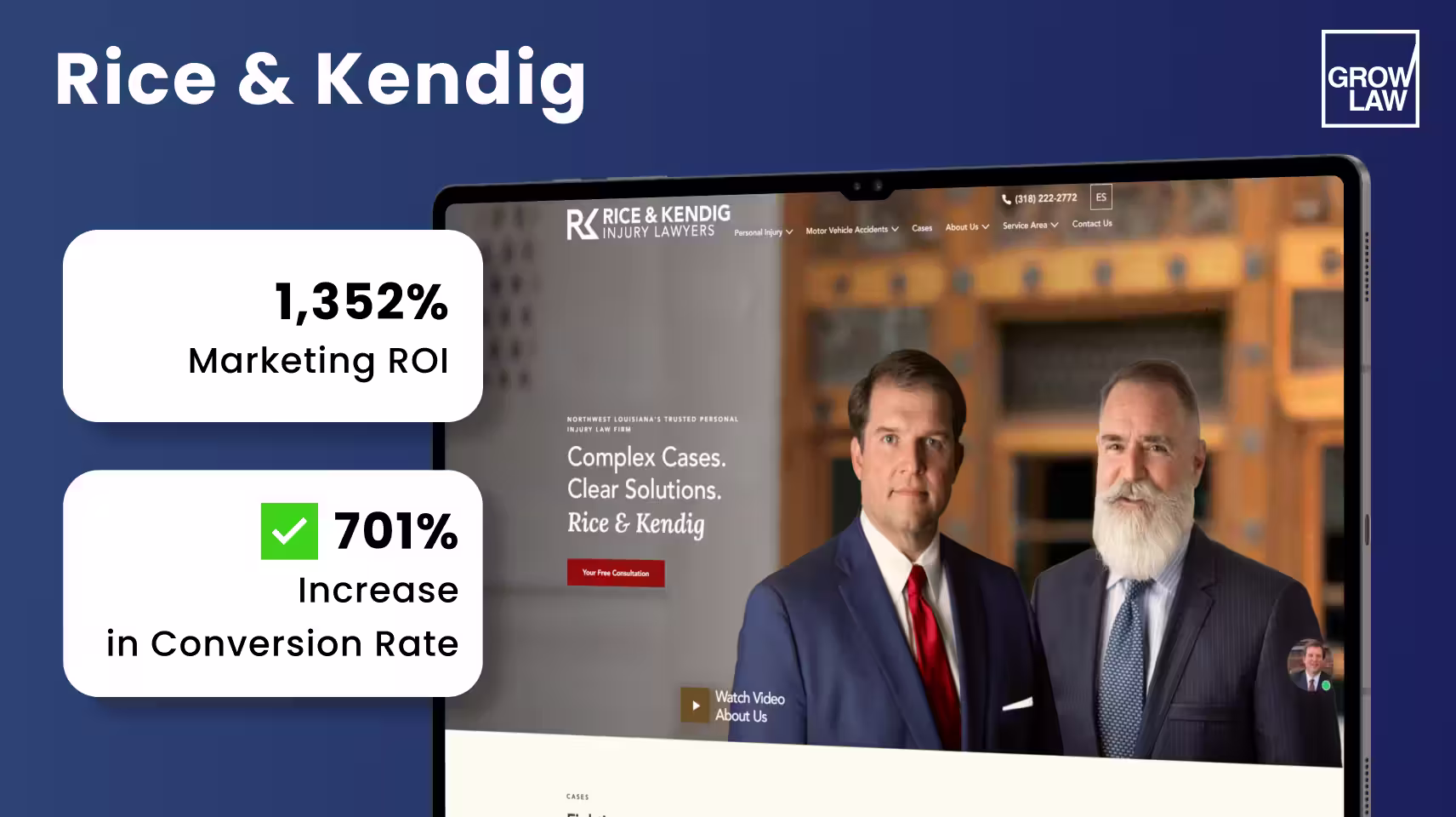 Rice & Kendig results