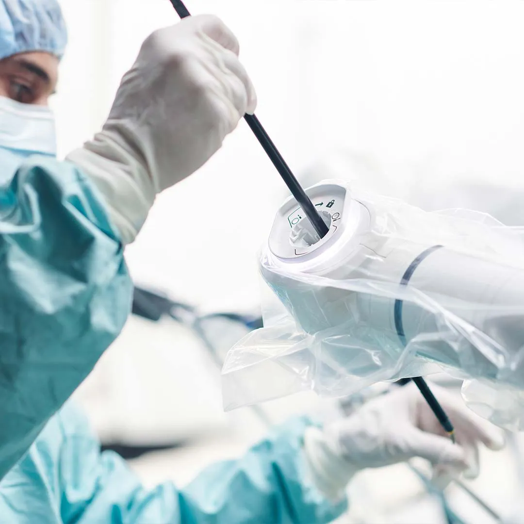 Der Chirurgie Roboter im Einsatz